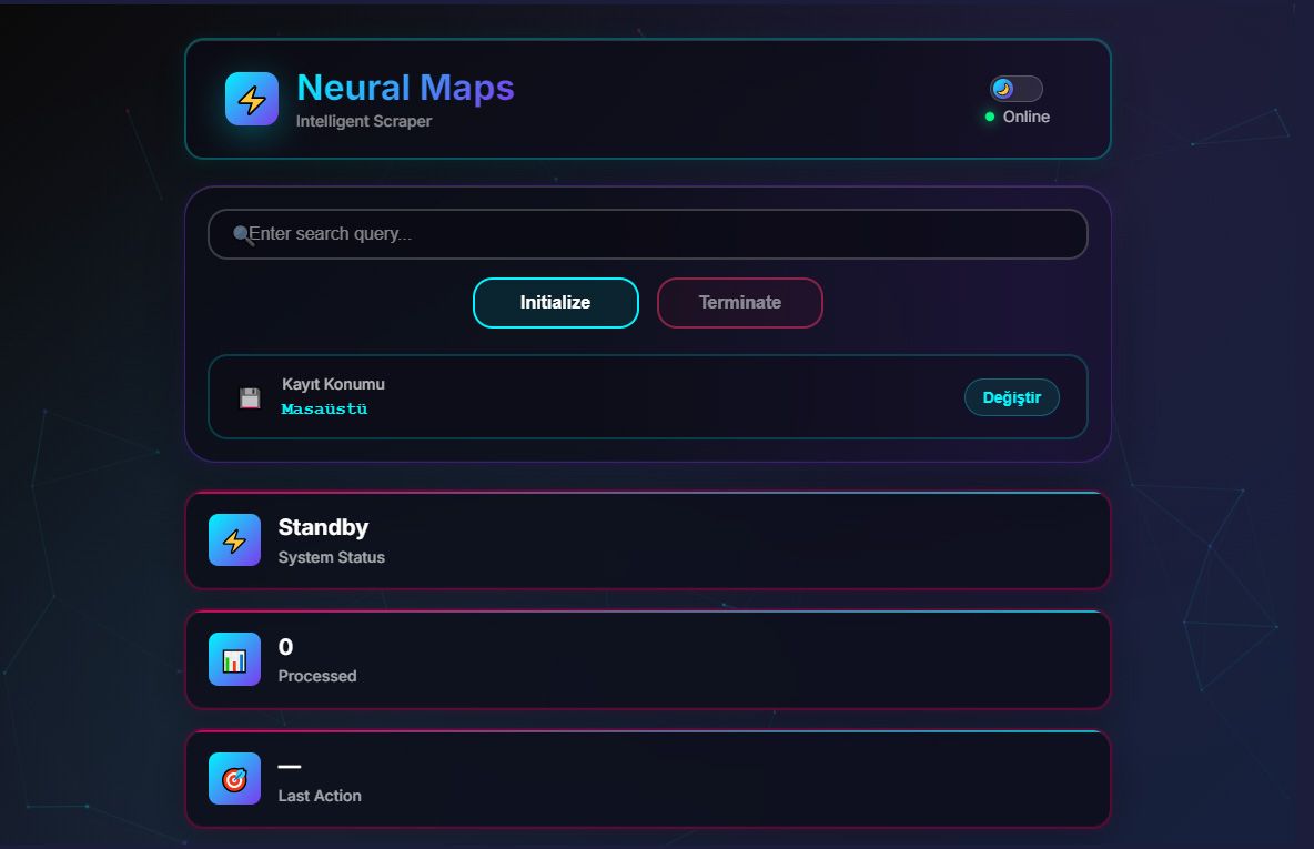 Google Maps Scraper App